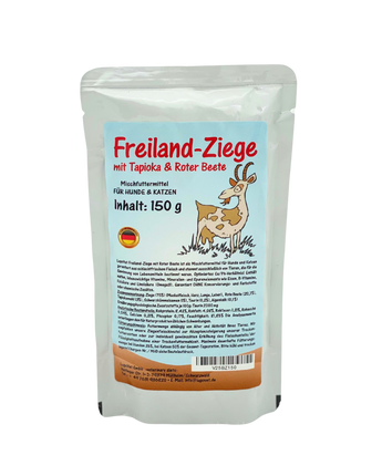 Ziege mit Tapioka & Roter Beete