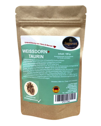 Weissdorn + Taurin - Natürliche Unterstützung von Herz-Kreislauf
